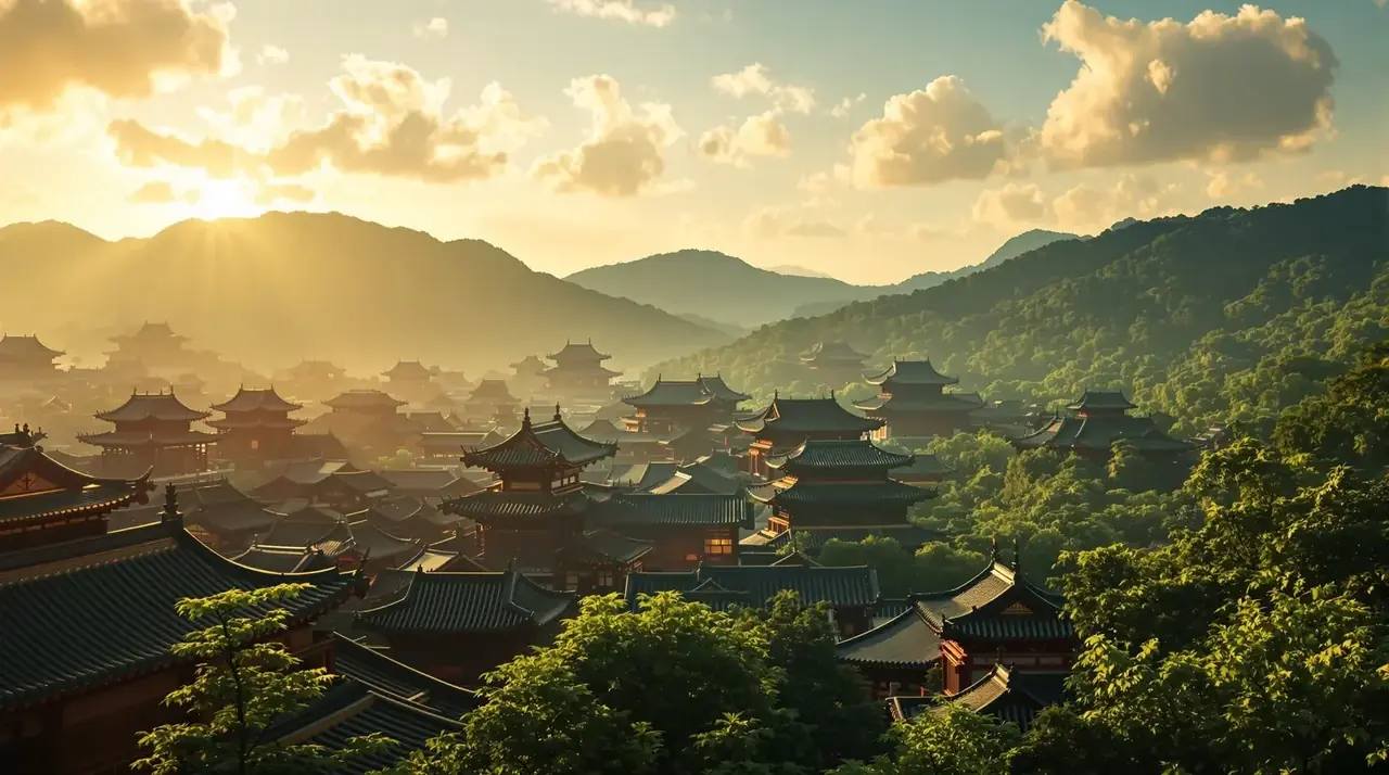 《凤医天下》全集上线,古装穿越爽剧天花板 - 喜番短剧 喜番短剧热播古装短剧《凤医天下》场景